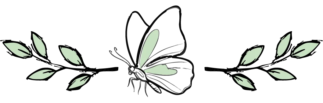Dekoratives florales Element